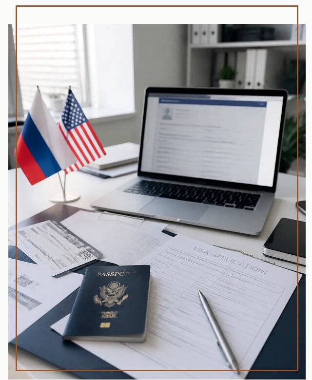 Оформление визы в США для туристов и бизнеса в Добрянке