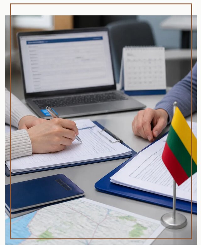 Профессиональное оформление визы в Литву для поездки в Добрянке
