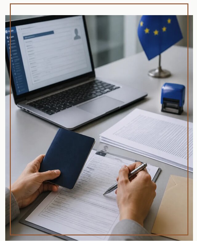 Оформление национальной визы D для переезда и работы в Добрянке