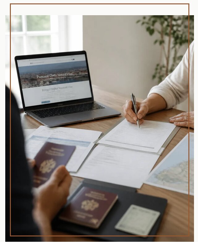 Оформление Digital Nomad и ВНЖ Португалии в Добрянке